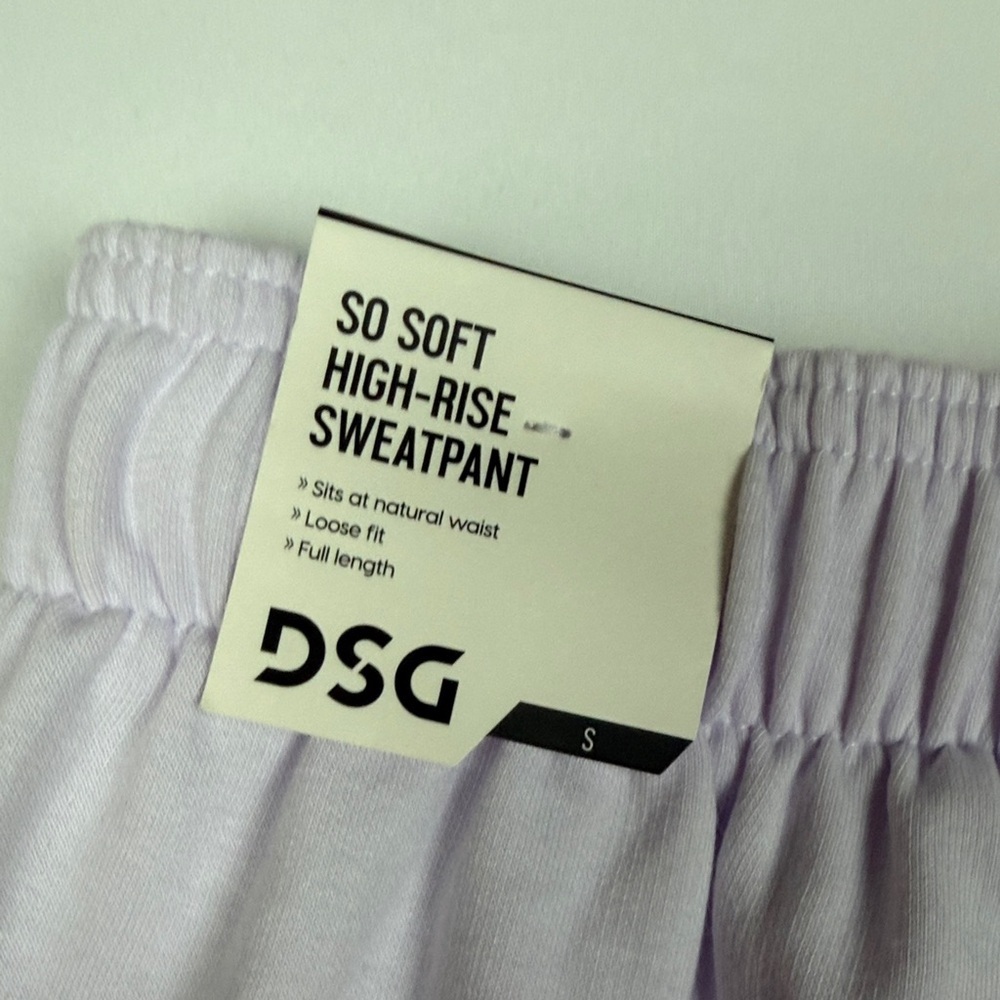 DSG Lavender Jogger Pants Size Women Small Brand new with tags - Picture 3 of 6